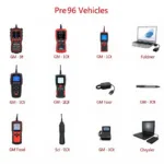 Pre-96 Scan Tool Options for Various Car Makes