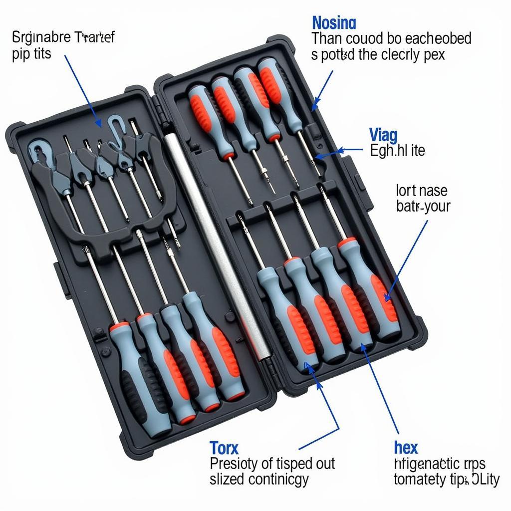 Precision Screwdriver Set for Electronics Repair