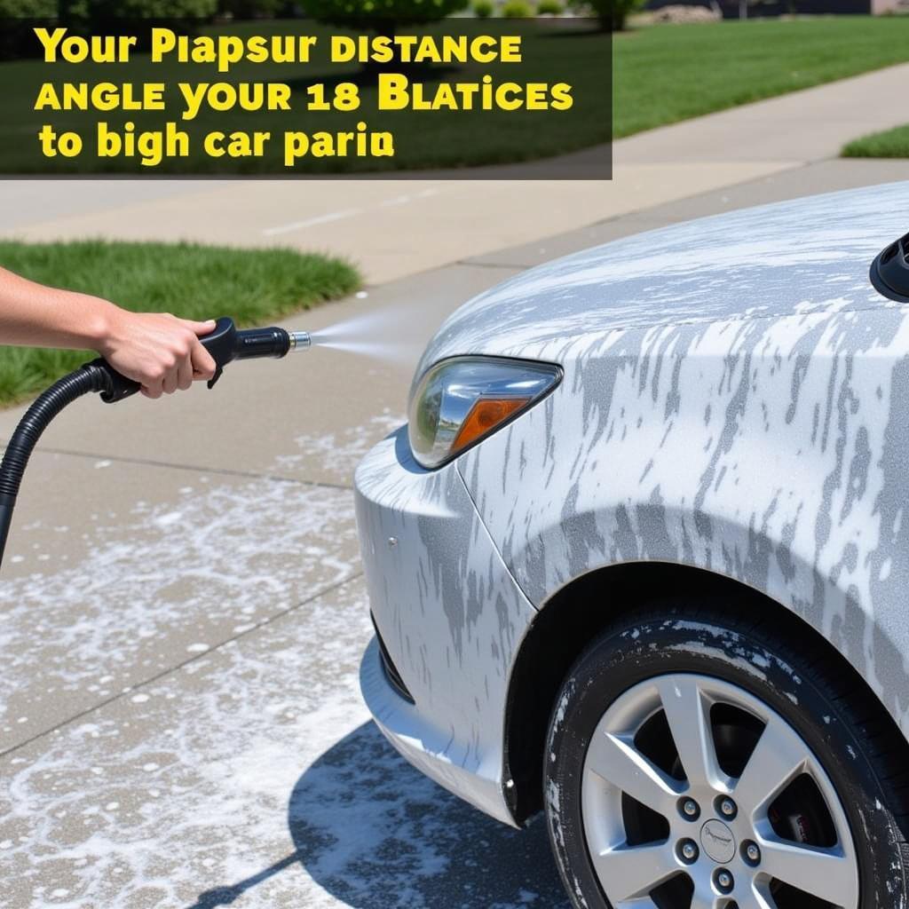 Using a Pressure Washer for Car Wash