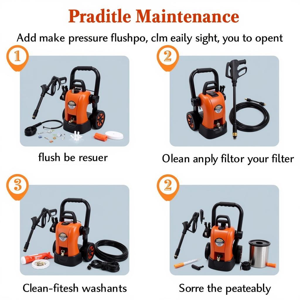 Maintaining your Pressure Washer