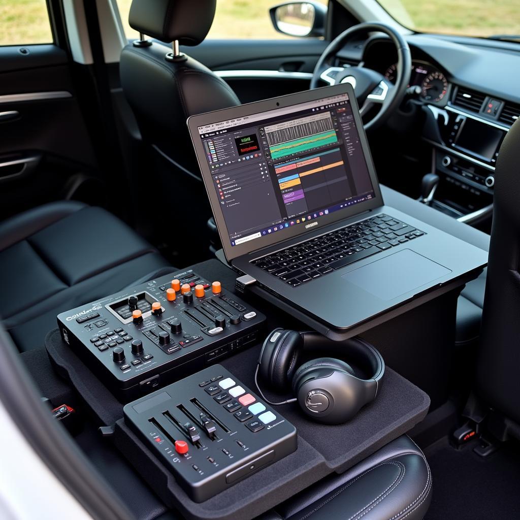 Pro Tools Remote Mix in Car Setup