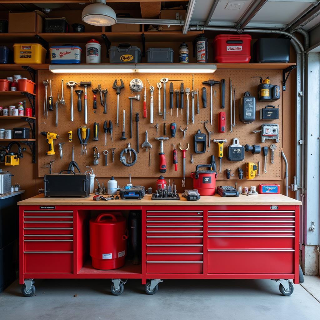 Professional Car Tool Organization and Storage