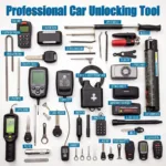 Professional Car Unlocking Tools Set