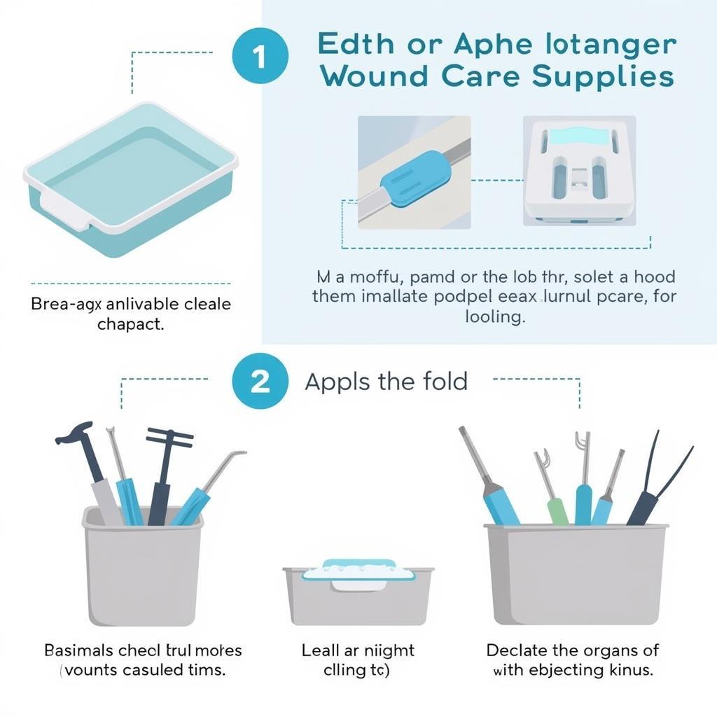 Storing Wound Care Tools in a Clean, Dry, and Organized Container