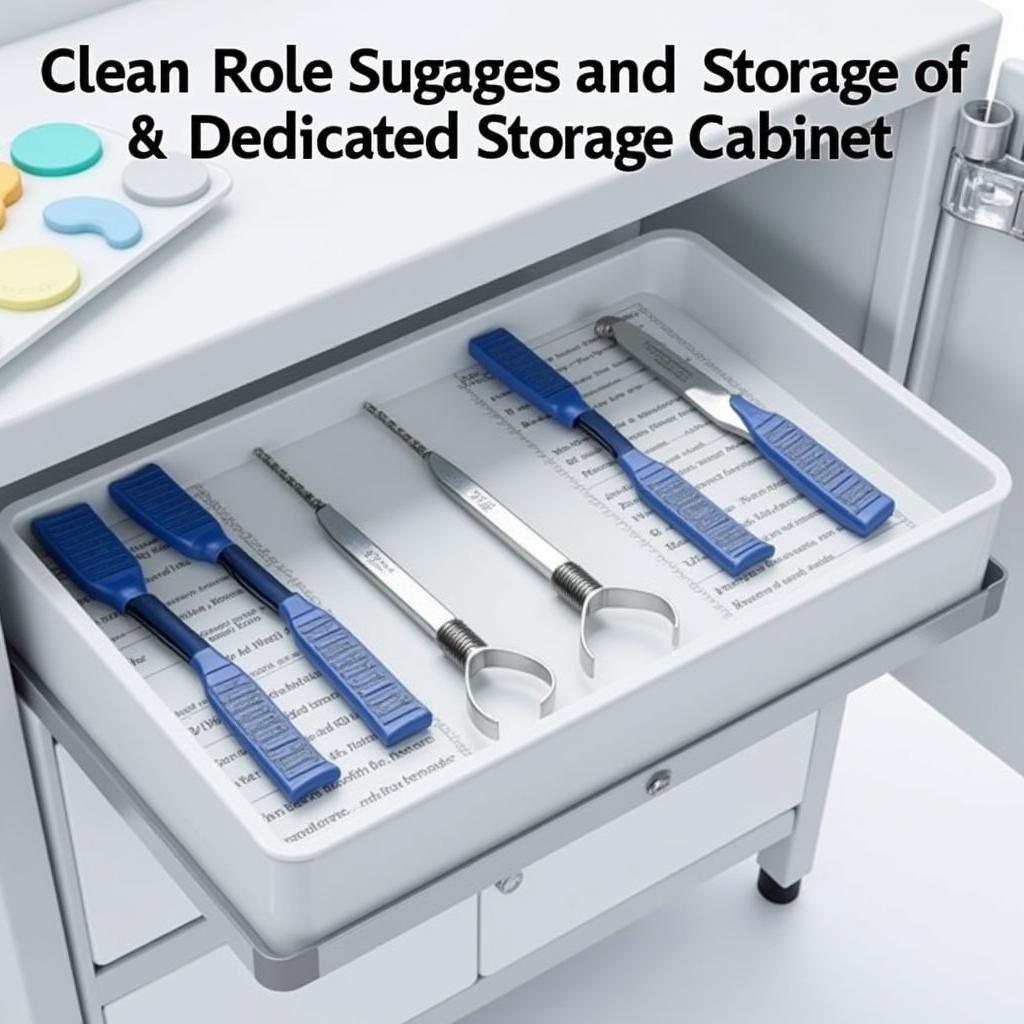 Proper Storage of Surgical Nail Cutting Tools