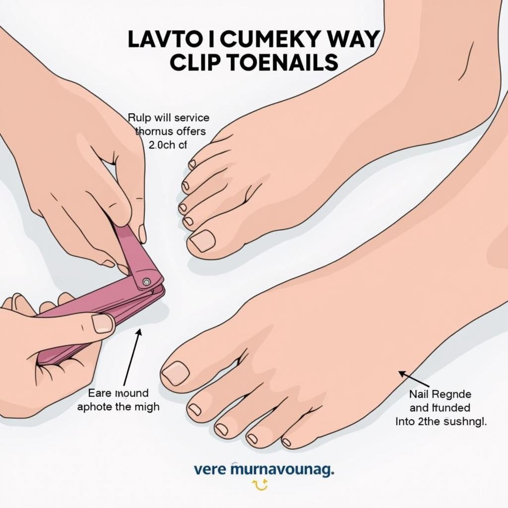 Proper Toenail Clipping Technique