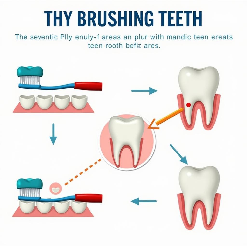 Illustrating Proper Toothbrushing Technique