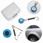 Qiilu Suction Cup Dent Puller Kit for Minor Dents