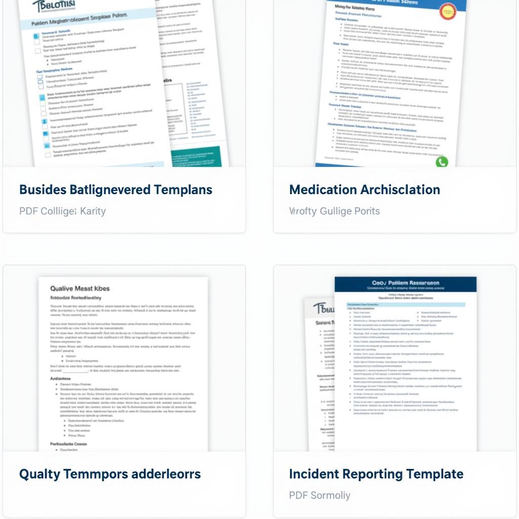 Quality Management Checklists and Templates PDF Examples