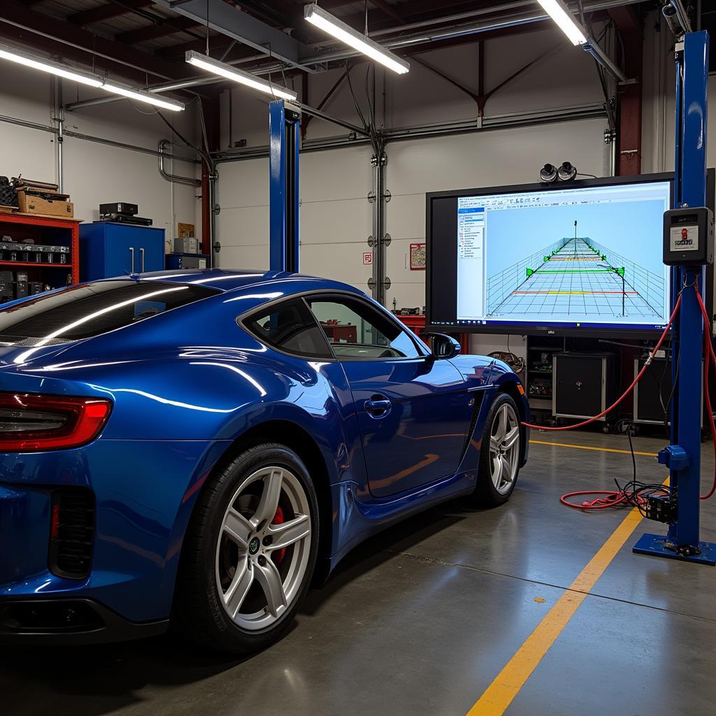 3D Imaging Alignment System for Race Cars