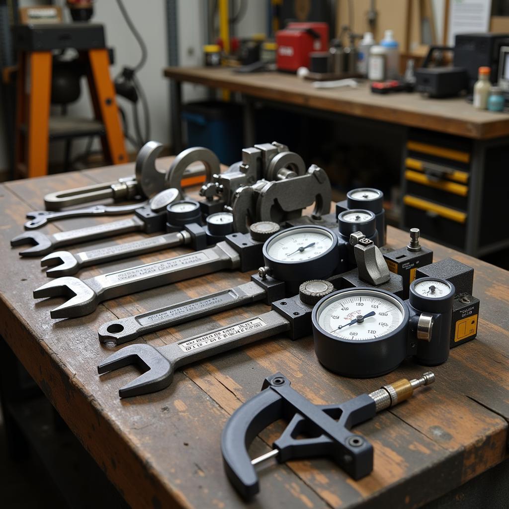 Railcar Inspection Tools: Wrenches, Gauges, and Measuring Instruments