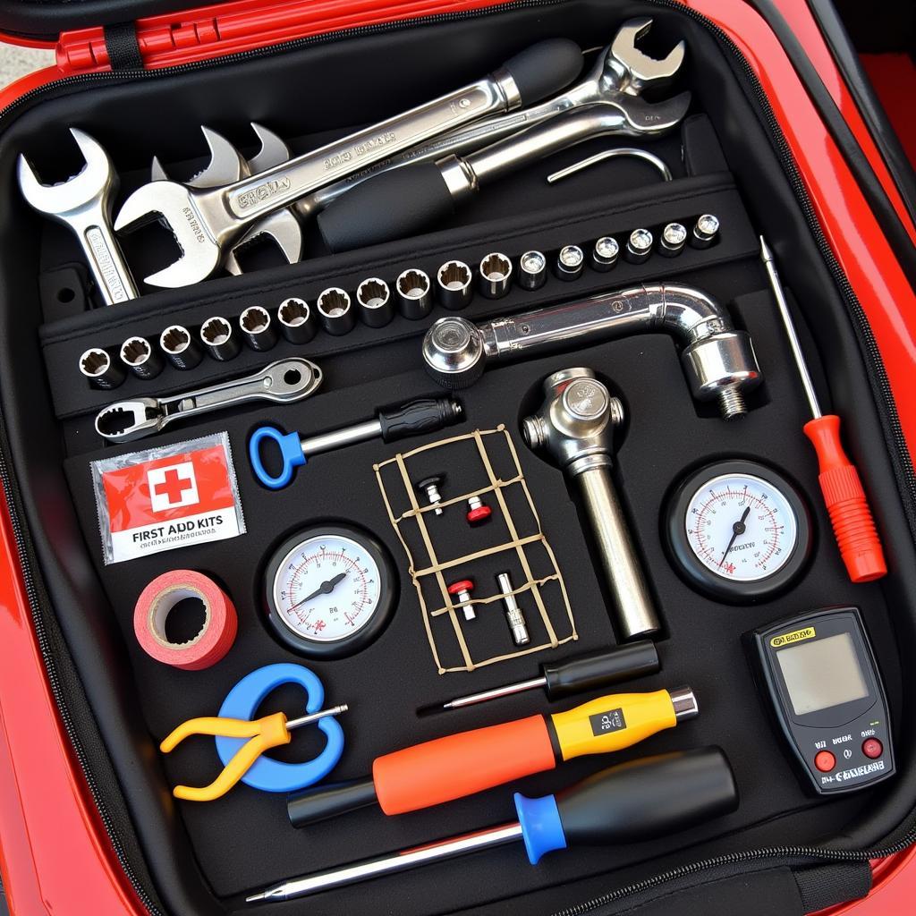 Rally Car Tool Kit Essentials