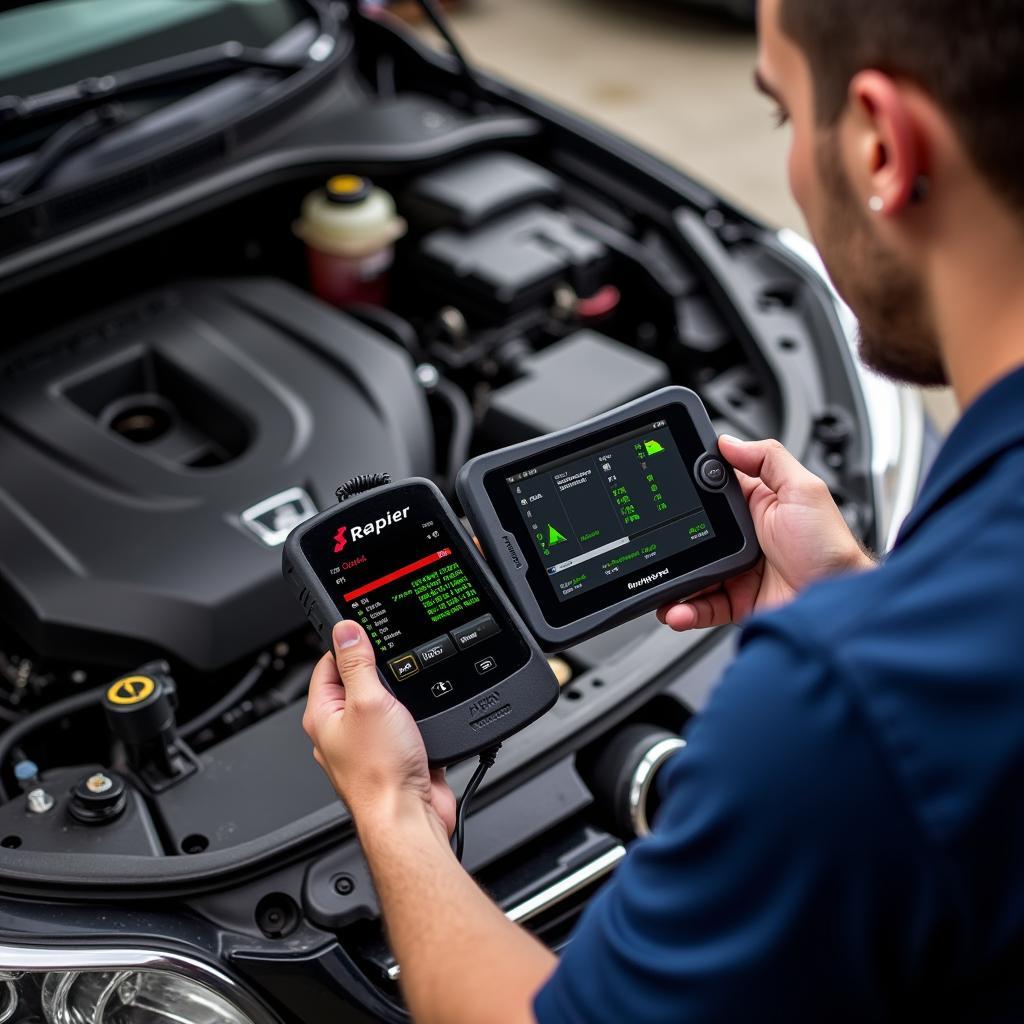 Rapier Diagnostic Tools in Use