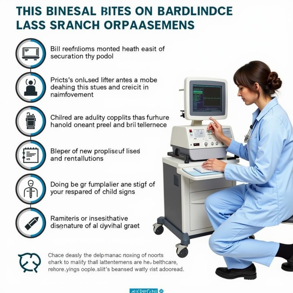 Healthcare Professional Monitoring Vital Signs Using the RCPCH Tool