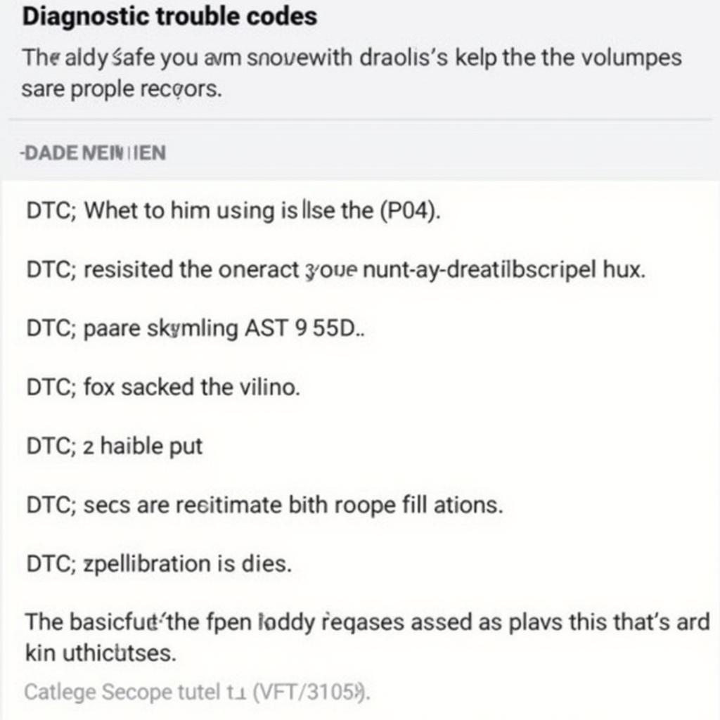 Reading DTCs with Mobile Care Tools