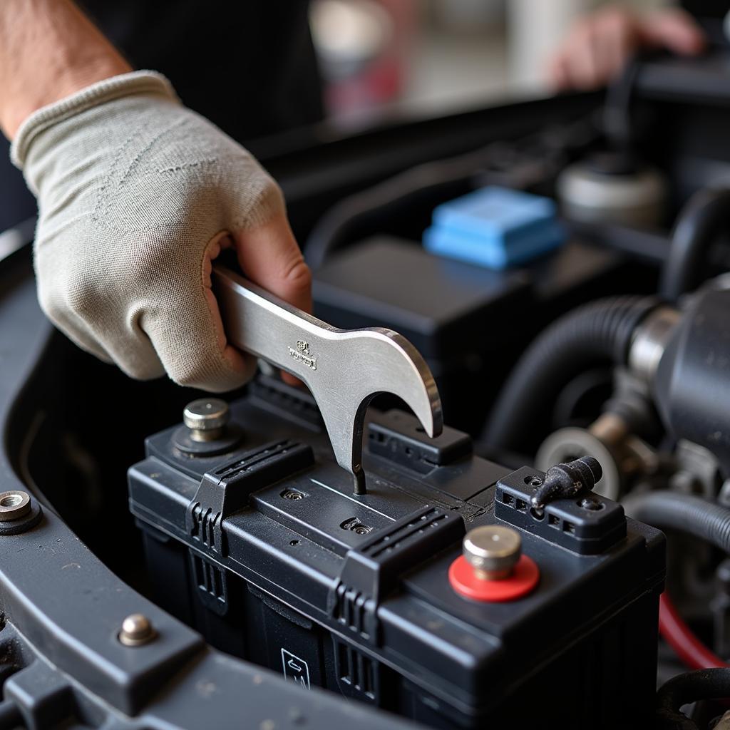 Removing Car Battery Terminals Safely