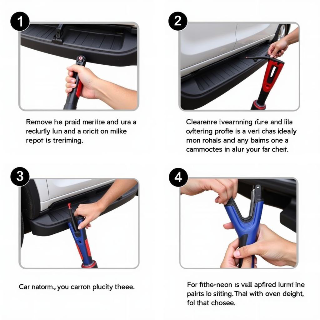 Removing Car Skid Plate with Correct Tool