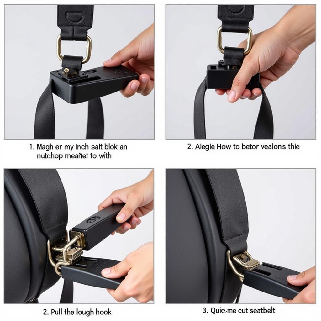 Using the Resqme Tool to Cut a Seatbelt