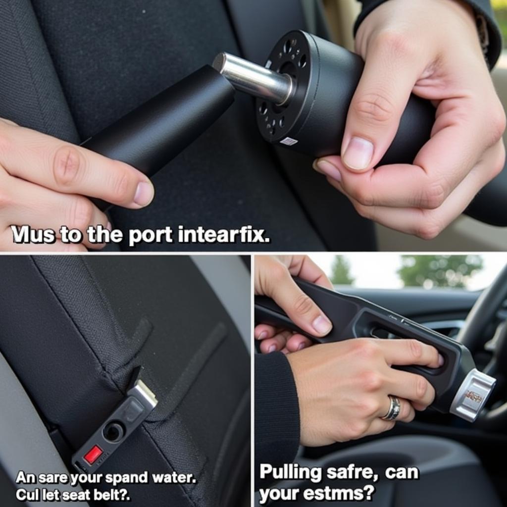 Resqme Tool Seatbelt Cutting Technique