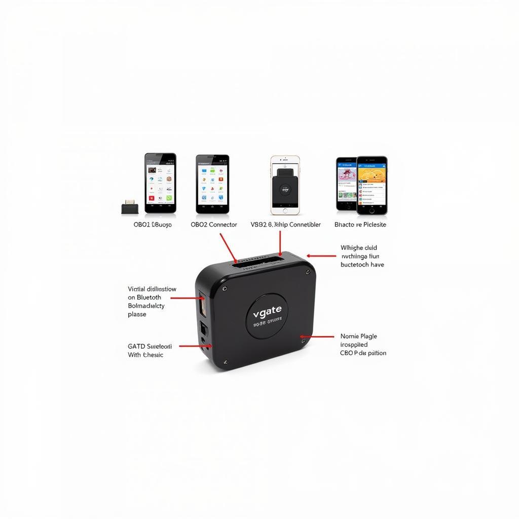 Romacci Vgate VS890 OBD2 Scanner Features