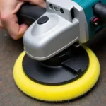 Rotary Polisher Closeup