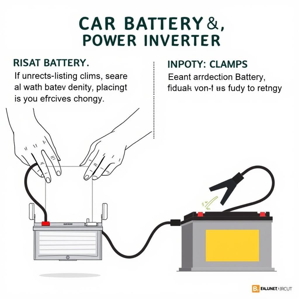 Safe Car Battery Inverter Connection