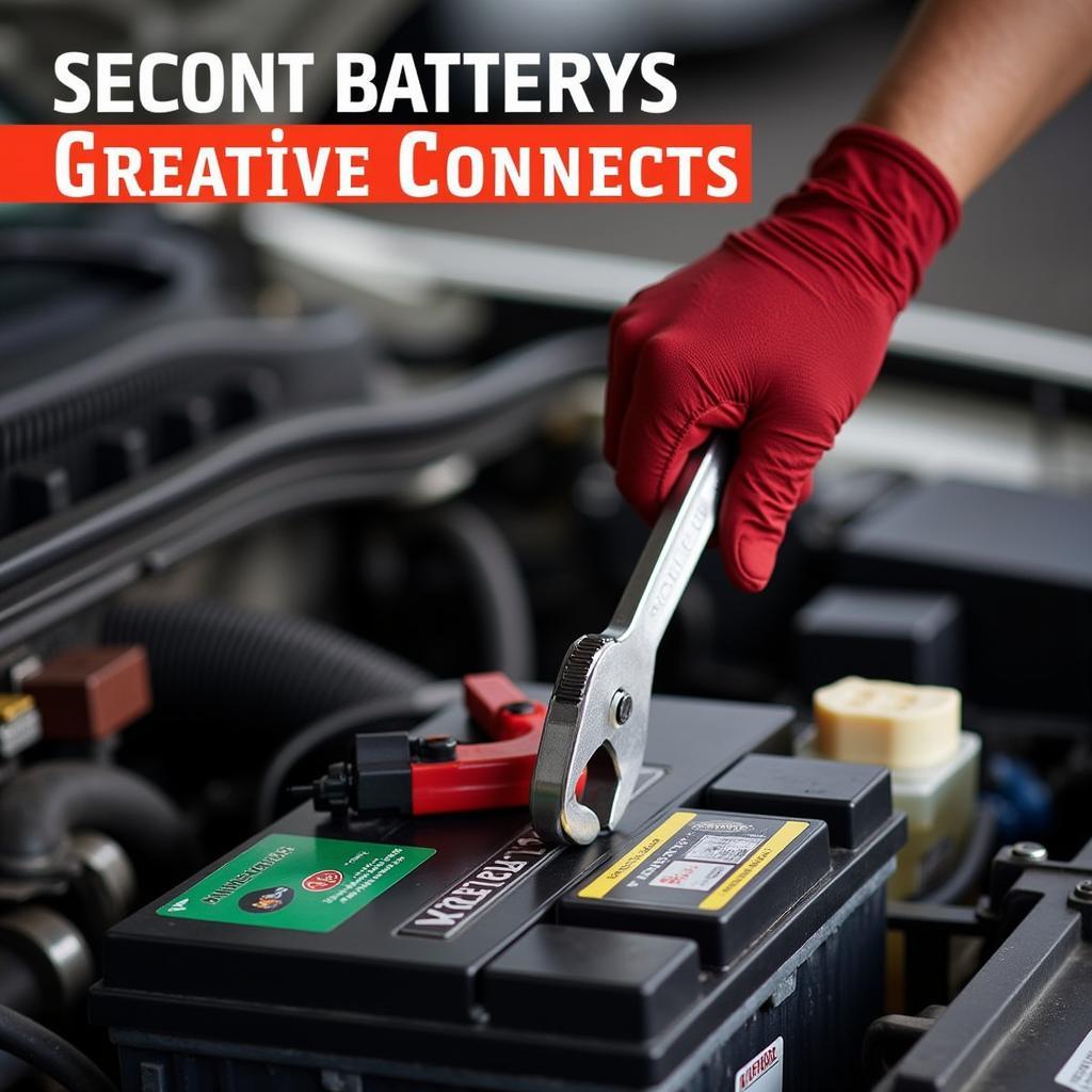 Safely disconnecting a car battery