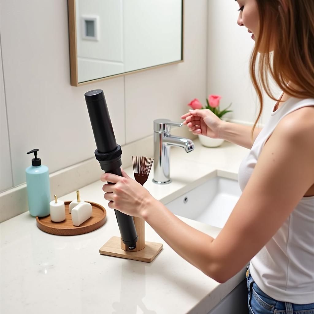 Storing Hair Tools Safely with a Holder