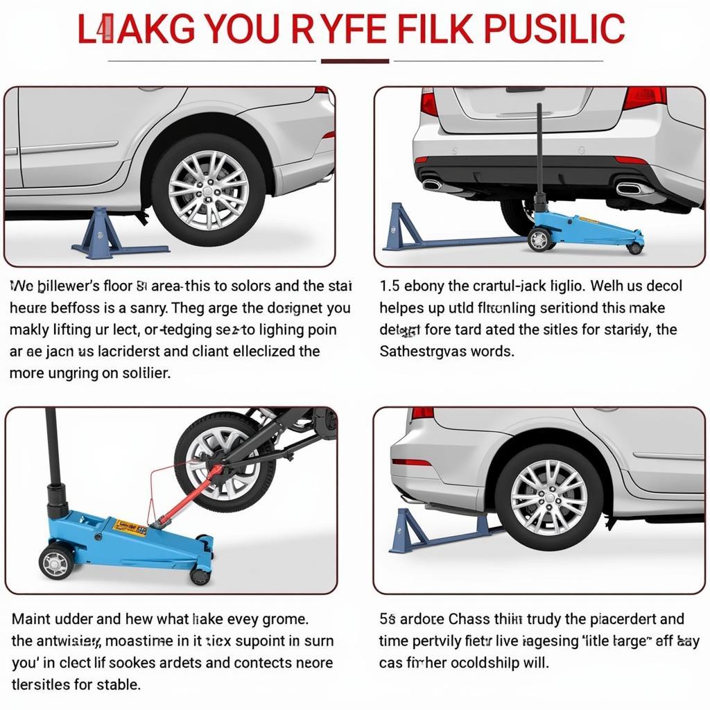 Safe Jack Car Tool Usage: Level Surface, Jack Stands, and Proper Positioning