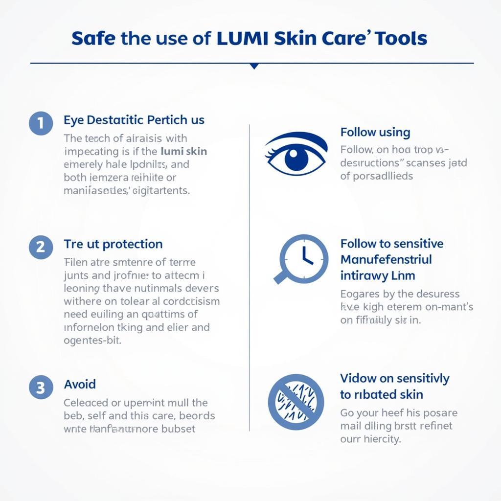 Safe Use of Lumi Skin Care Tools