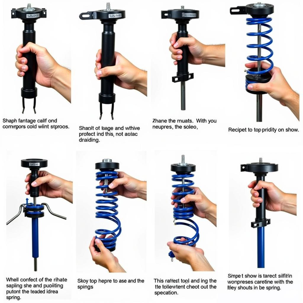 Using an On Car Strut Compressor Safely