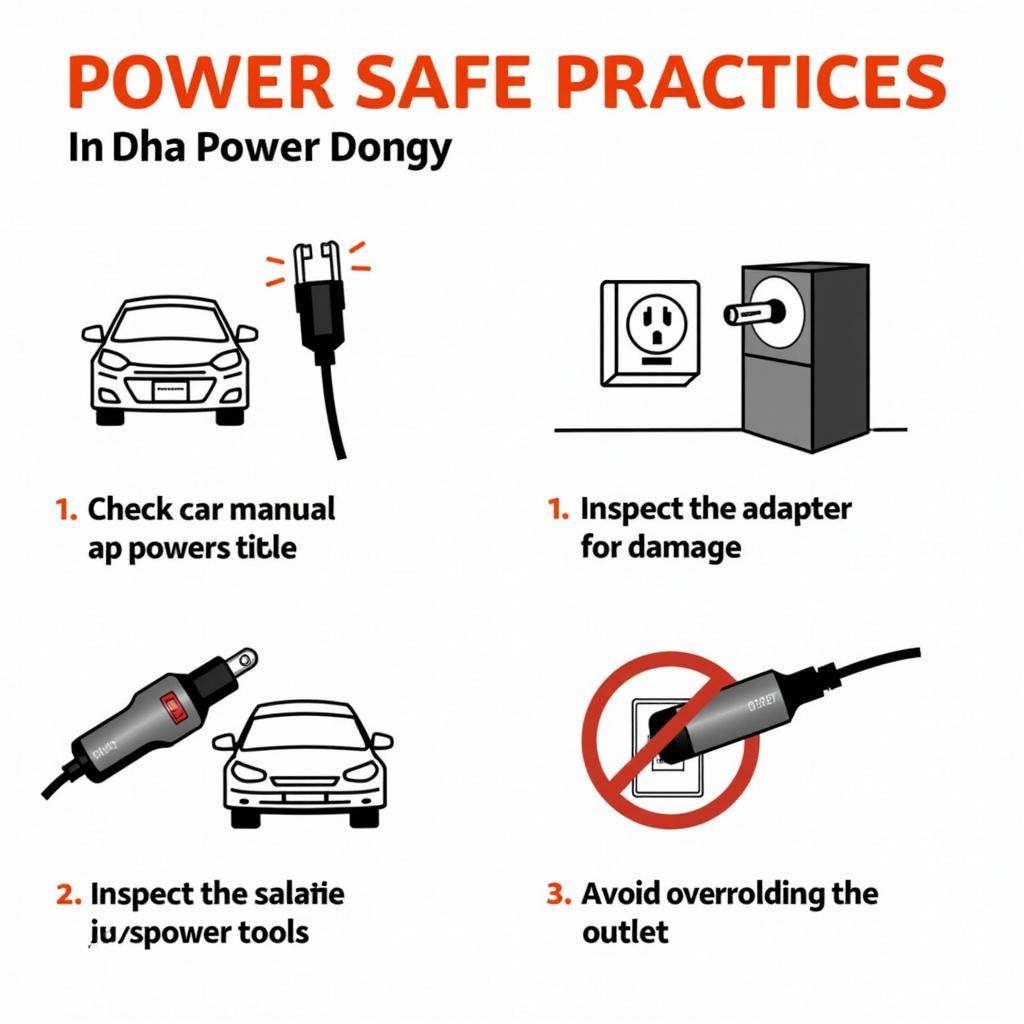 Safe Usage of Car Adapter Power Tools