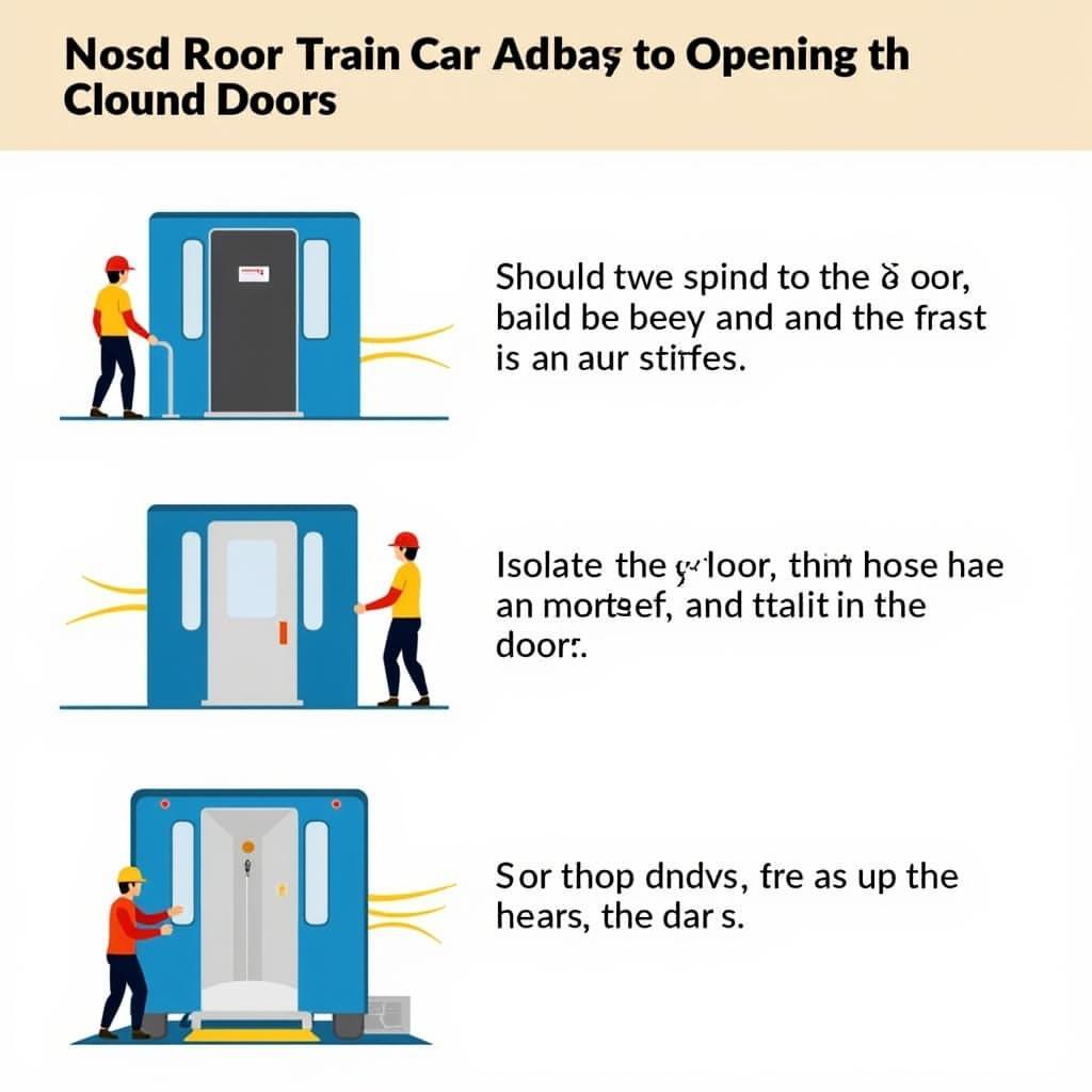 Safety First: Procedures for Opening Train Car Doors