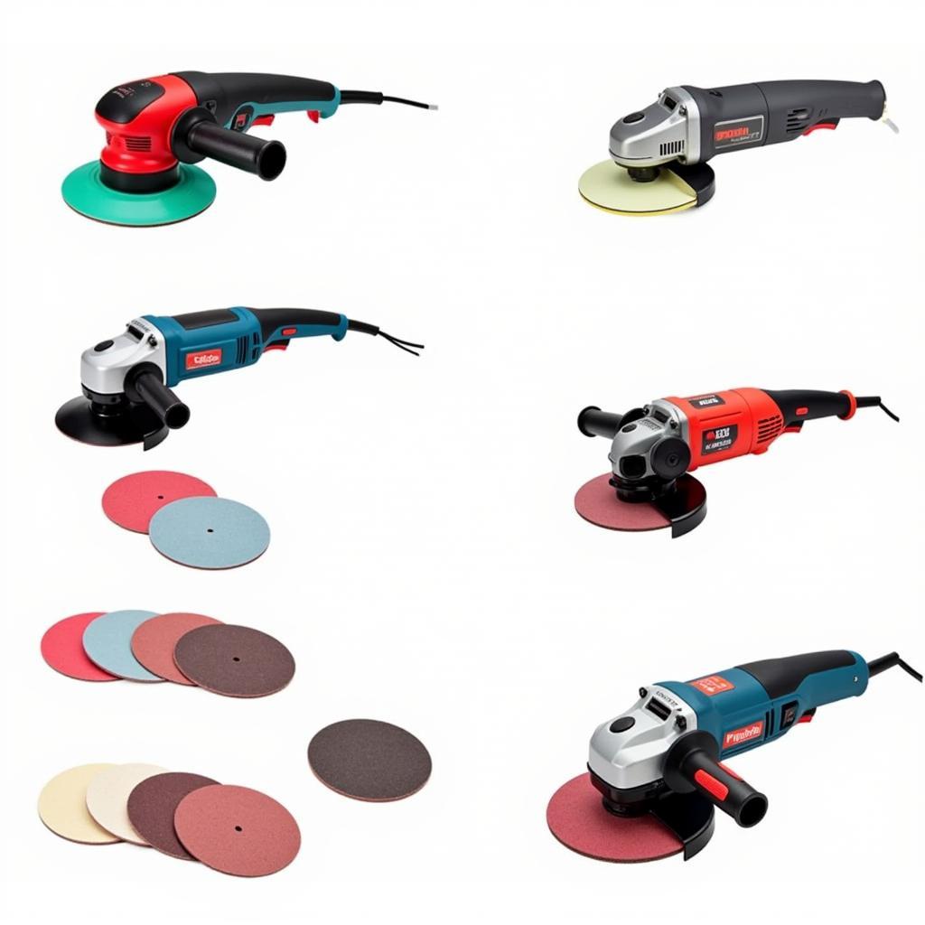 Sanding and Grinding Tools for Car Body Work: Orbital Sander, DA Sander, Grinder