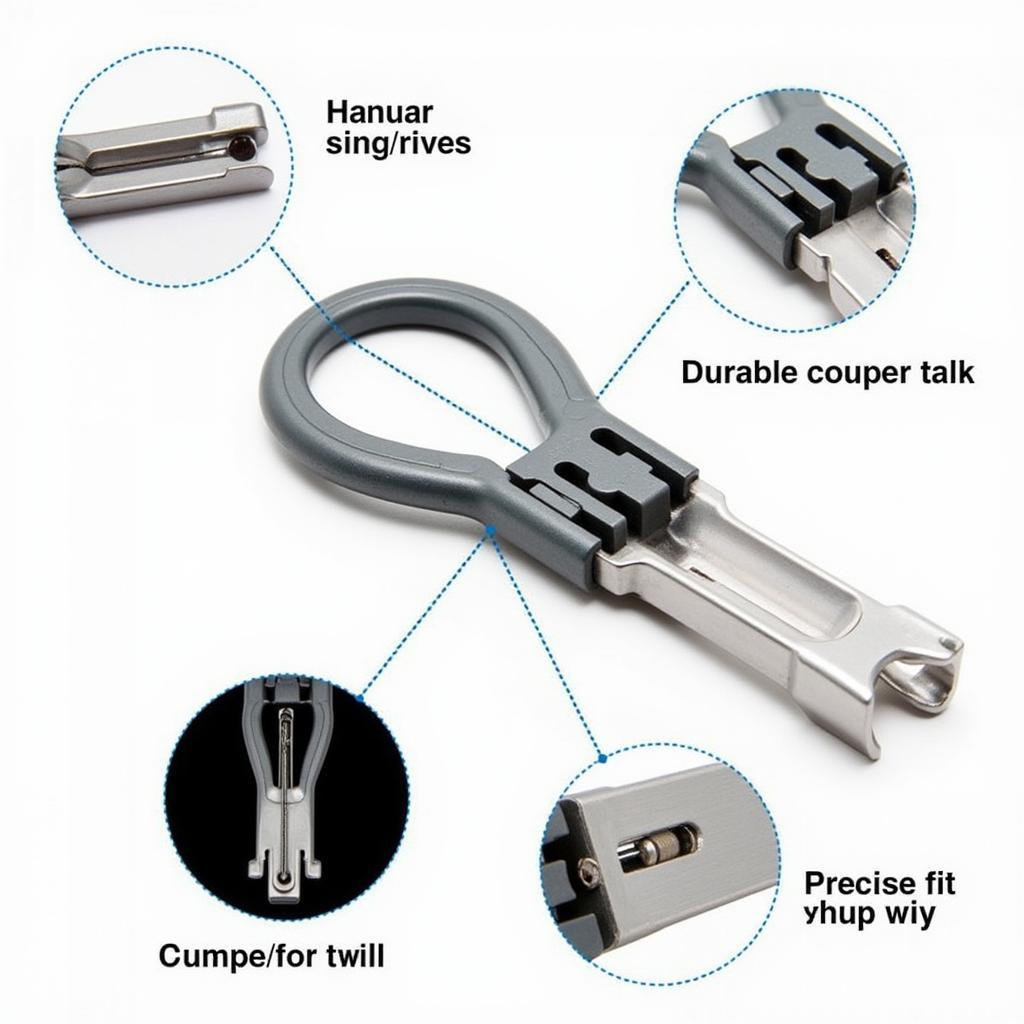 Scosche DT2B Car Radio Removal Tool Close-Up