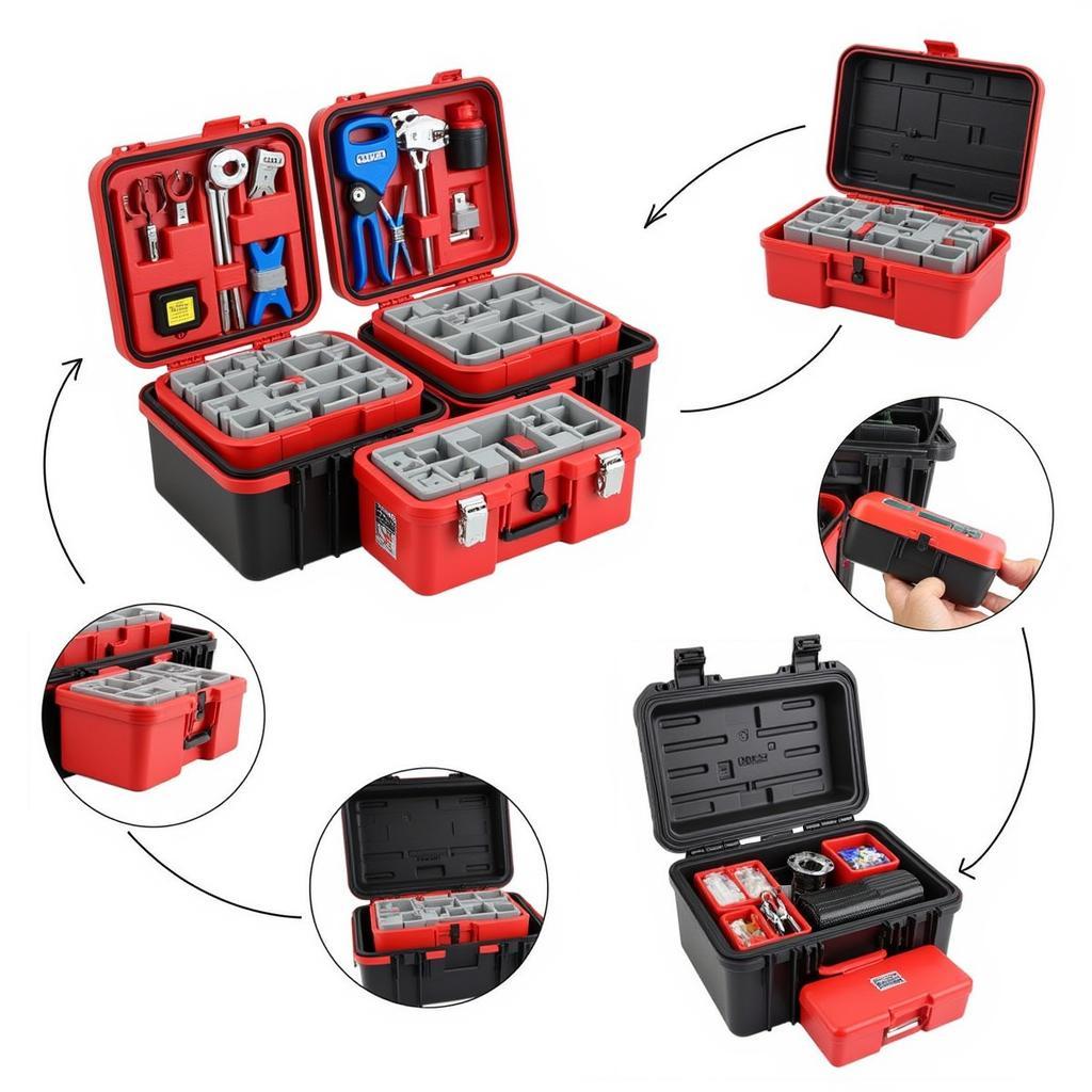 Choosing a car emergency tool box based on durability, size, and organization.