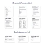 Examples of Self Care Deficit Assessment Tools