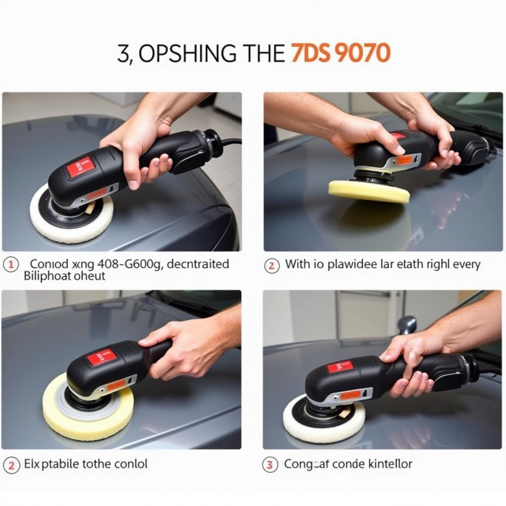 Correct Polishing Technique with the Skil 9070