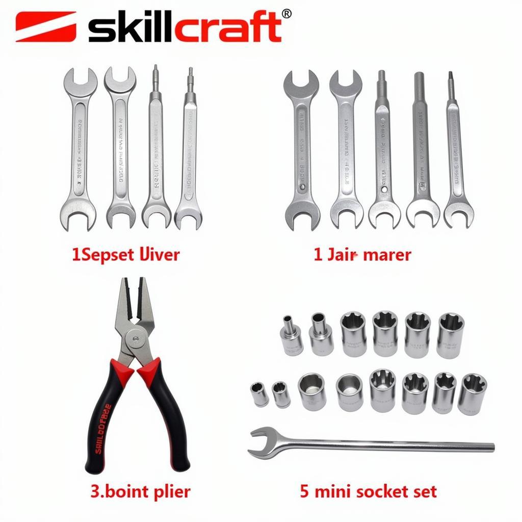 Skillcraft Car Tool Kit Essentials