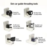 Different Types of Slot Car Guide Threading Tools