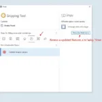 Snipping Tool in Windows 11:  New Interface and Features