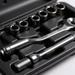 Socket Set with Ratchet and Extensions