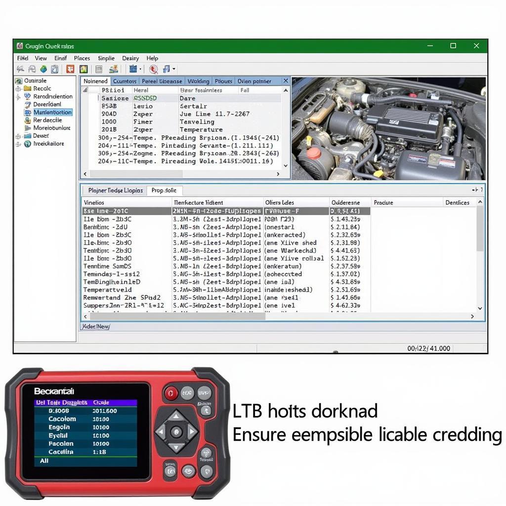 Software Interface Car USB Error Tool