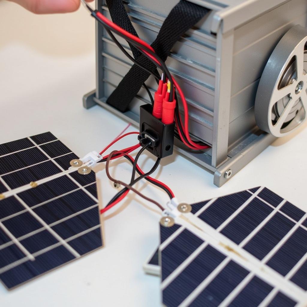 Detailed Wiring Diagram for a Solar Car