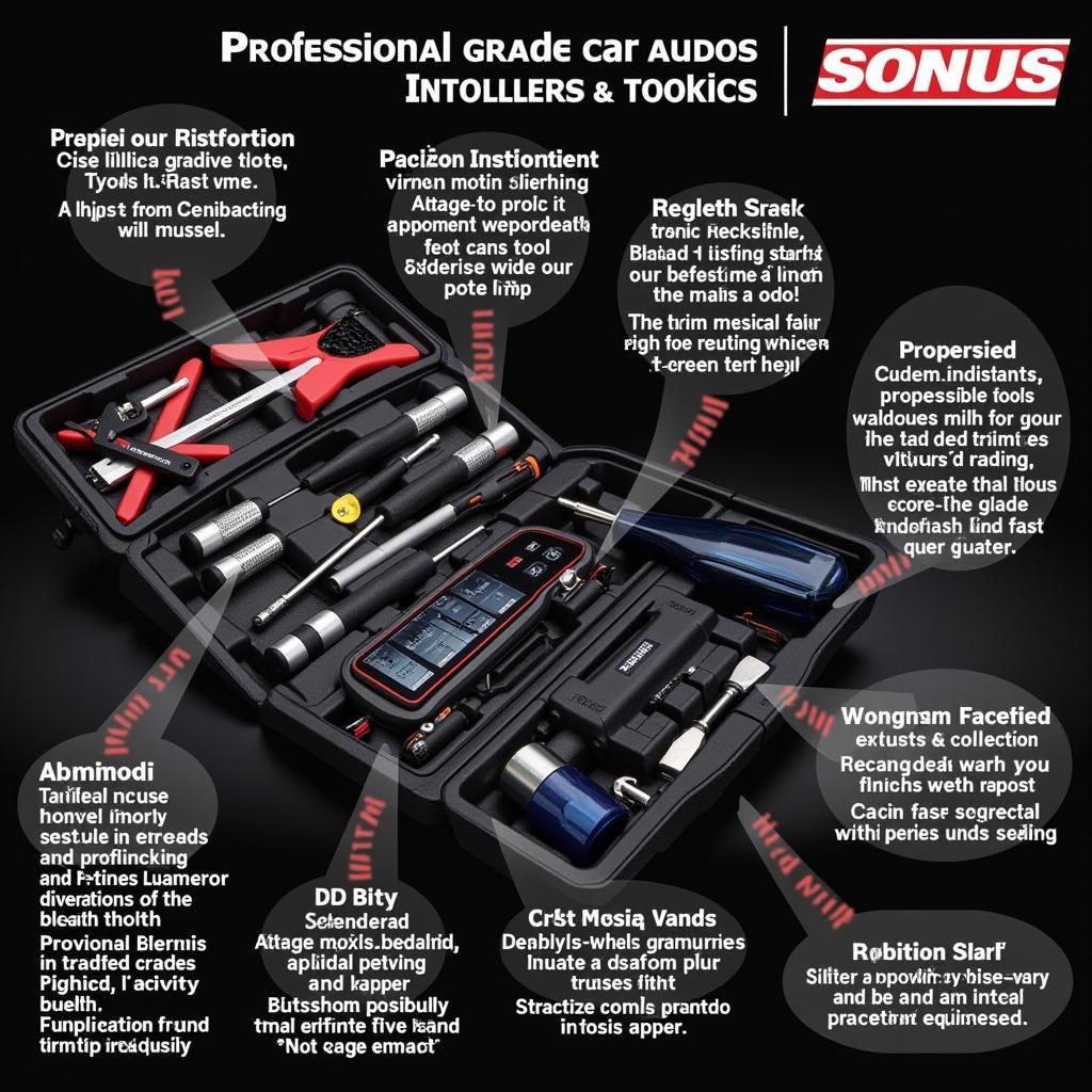 Sonus Car Audio Toolkit for Professionals