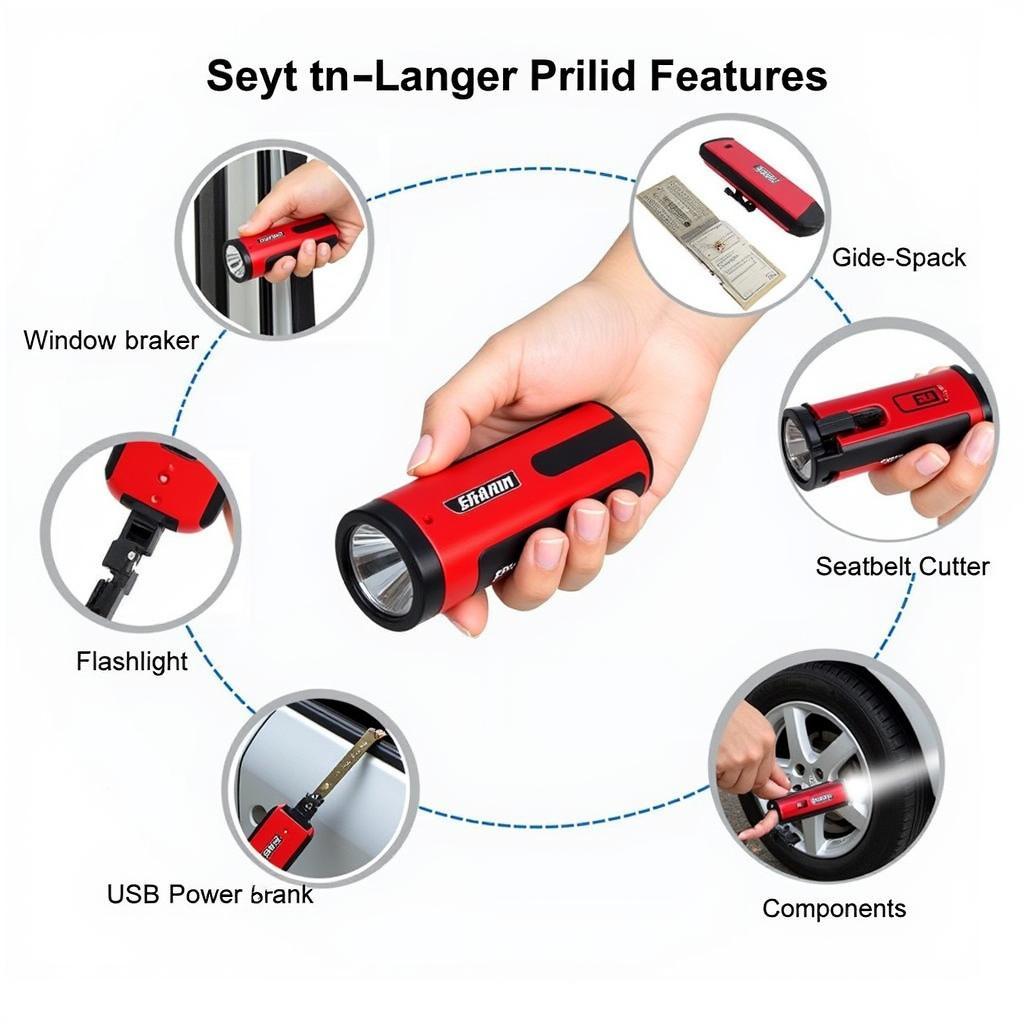 Spartan Car Emergency Tool Features