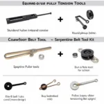 Types of Special Pully Tension Tools