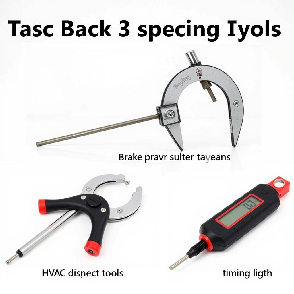 Specialized Car Servicing Tools