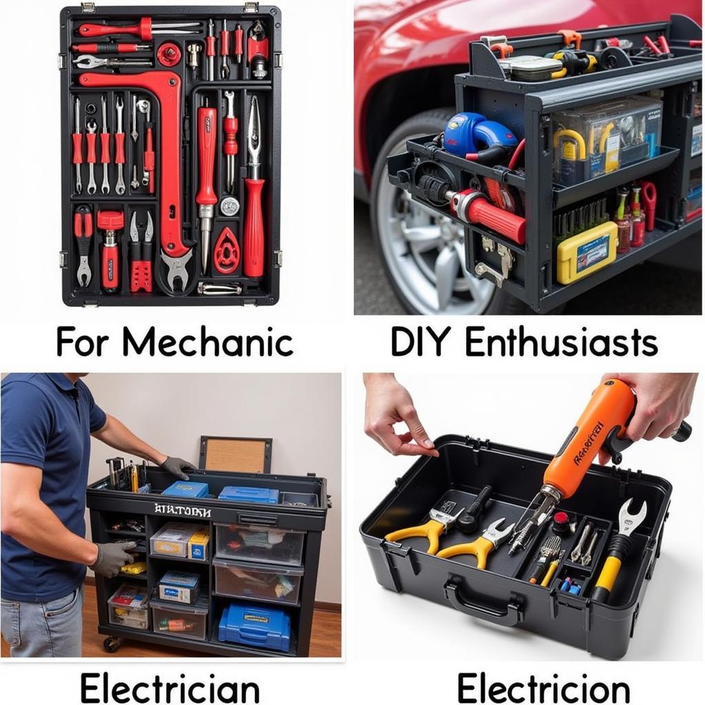 Specialized Car Tool Organizers for Different Professions