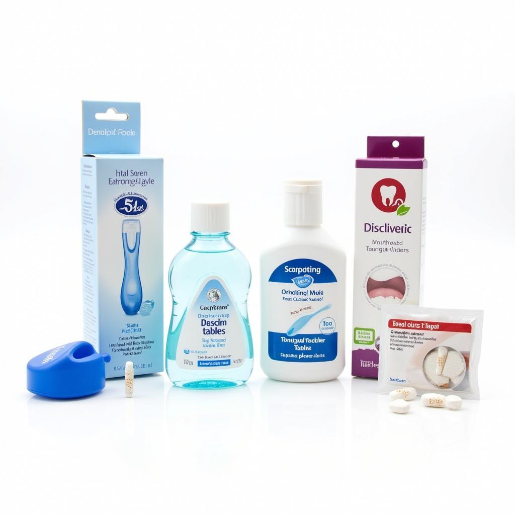 Specialized Dental Care Tools like Tongue Scraper and Mouthwash